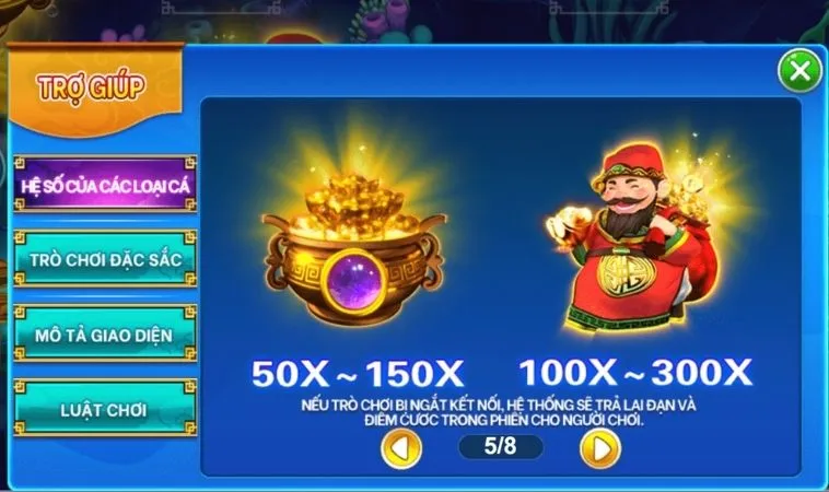 Bật Mí Cách Chơi Bắn Cá Thần Tài Tại M88 Rinh Lộc Về Đầy Túi 2 Giá trị các sinh vật trong game Bắn Cá Thần Tài Tại M88