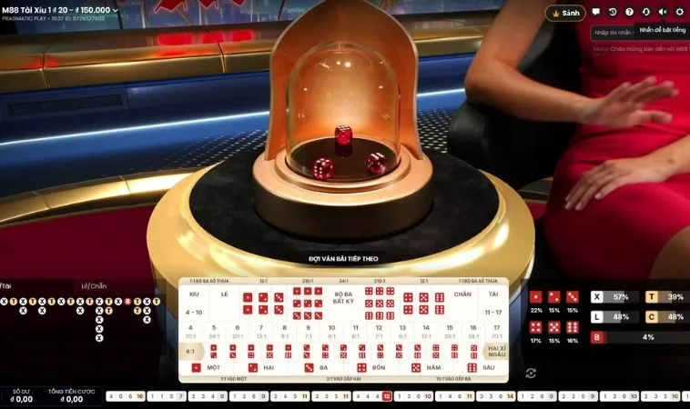 Bí Quyết Chơi Tài Xỉu M88 Luôn Thắng Từ Chuyên Gia Hàng Đầu 2 Bàn cược Tài Xỉu M88